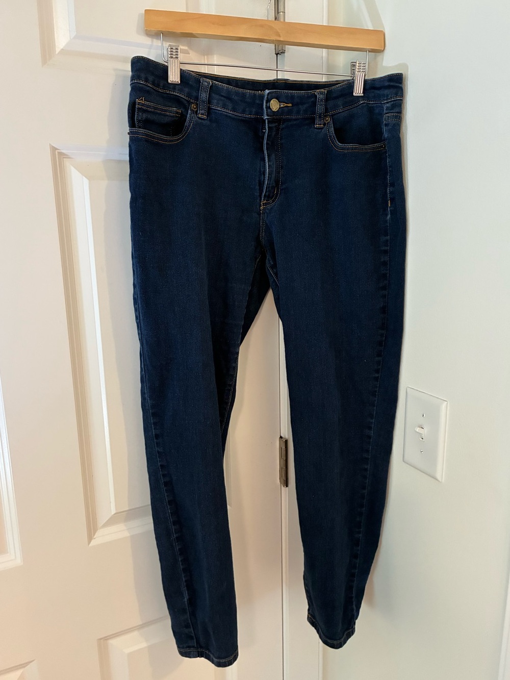 Michael Kors Dark Wash Blue Jean Stretch Jeggings